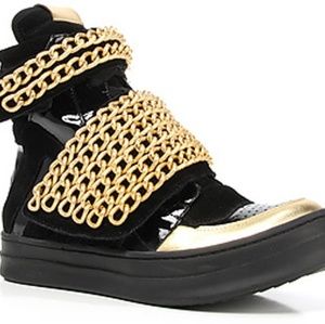 JEFFREY CAMPBELL- The Bones Chain Sneaker